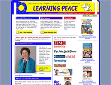 Tablet Screenshot of learningpeace.com